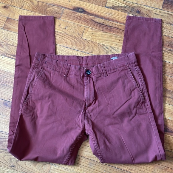 Zara Basic ZM Sport Stretch Chinos - 32 - Picture 1 of 4